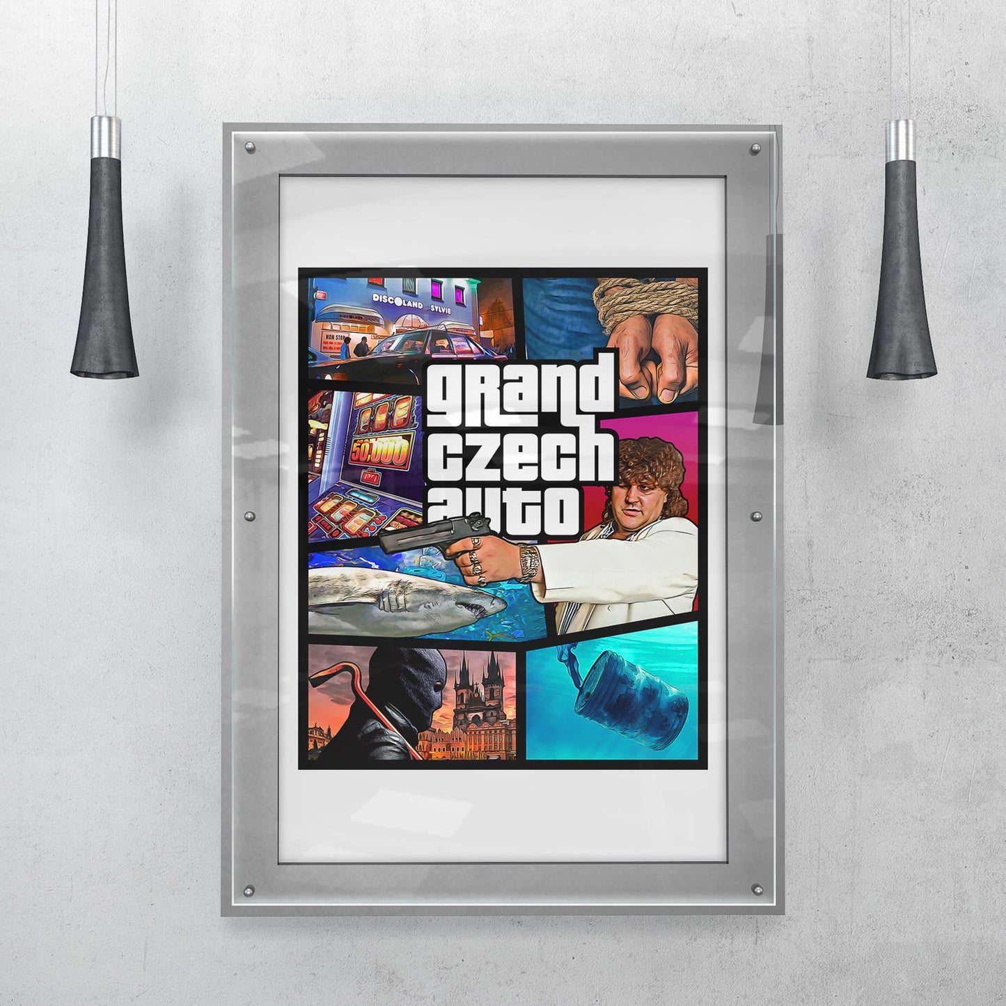 Plakát GCA "devadesátky"
