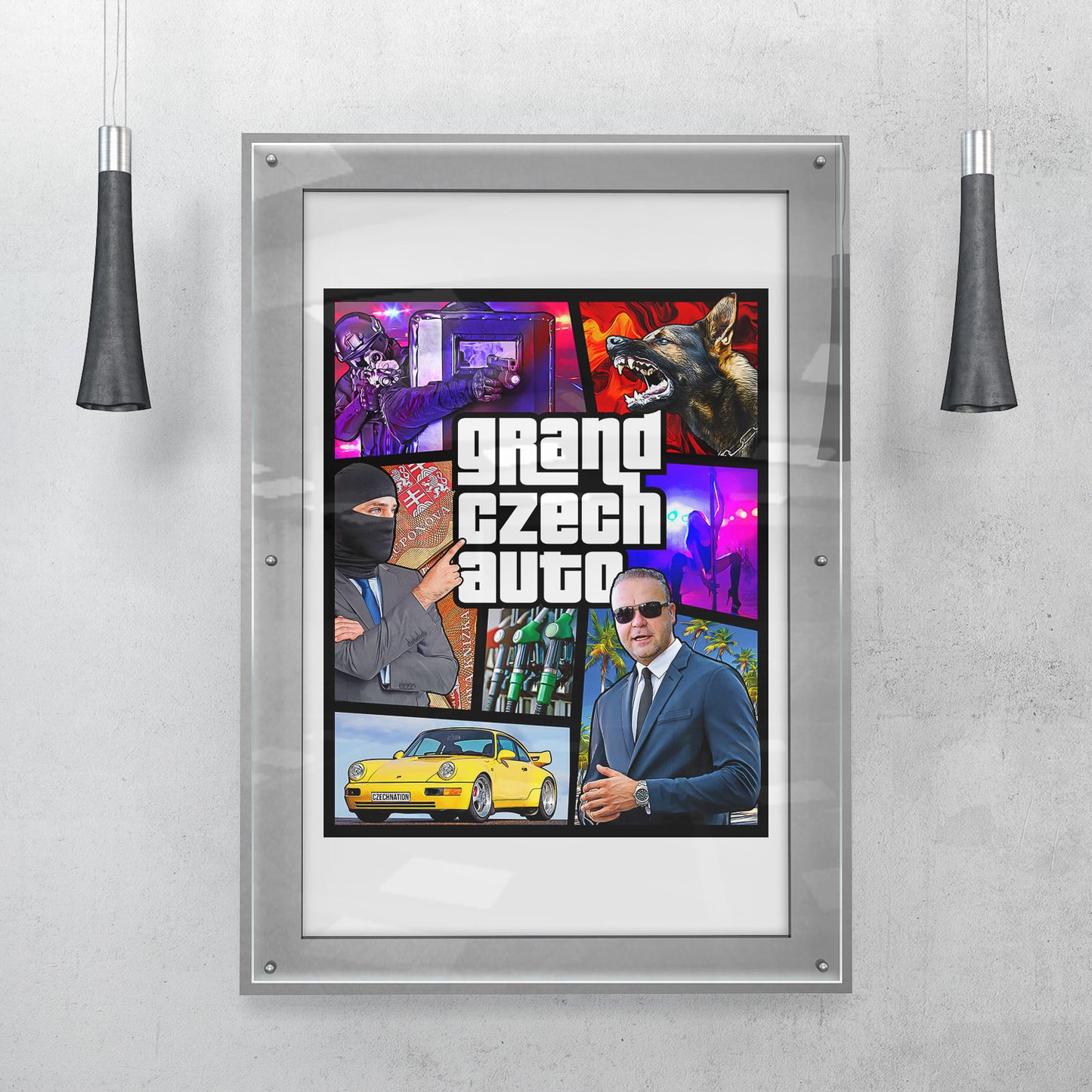 Plakát GCA Afričan