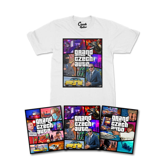 Tričko GCA Afričan + 3 plakáty A3 ZDARMA